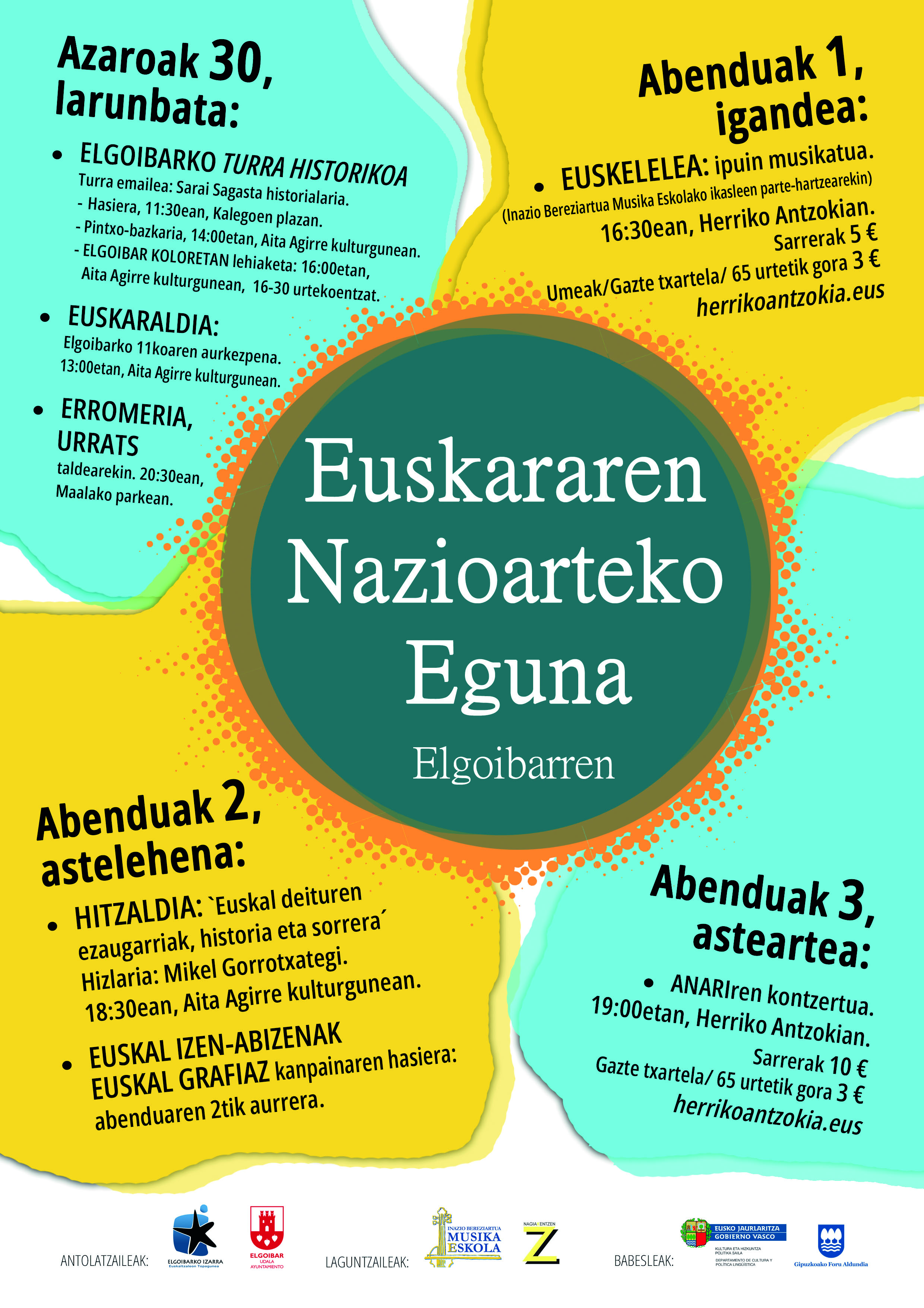 Lau eguneko programa, Euskararen Nazioarteko Eguna ospatzeko! 